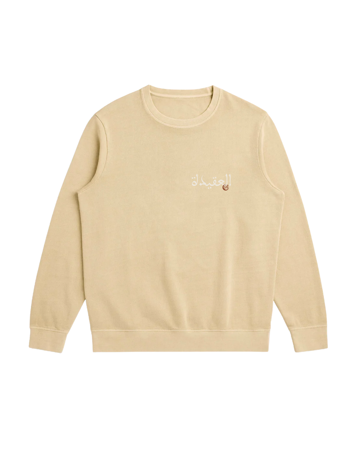 TWO-TONE FRENCH TERRY CREWNECK