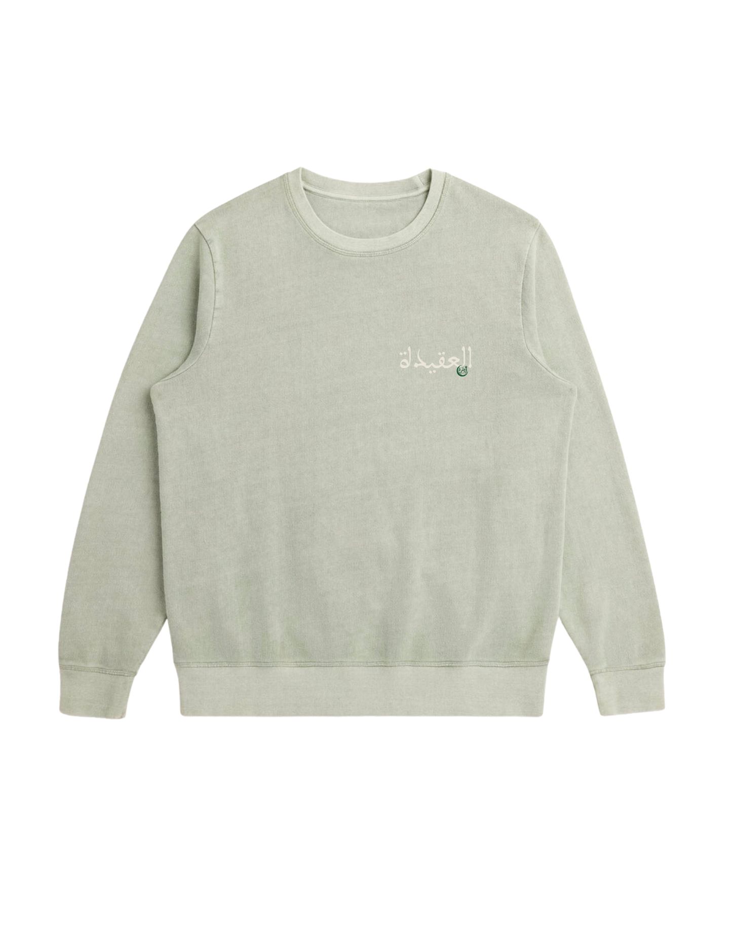 TWO-TONE FRENCH TERRY CREWNECK