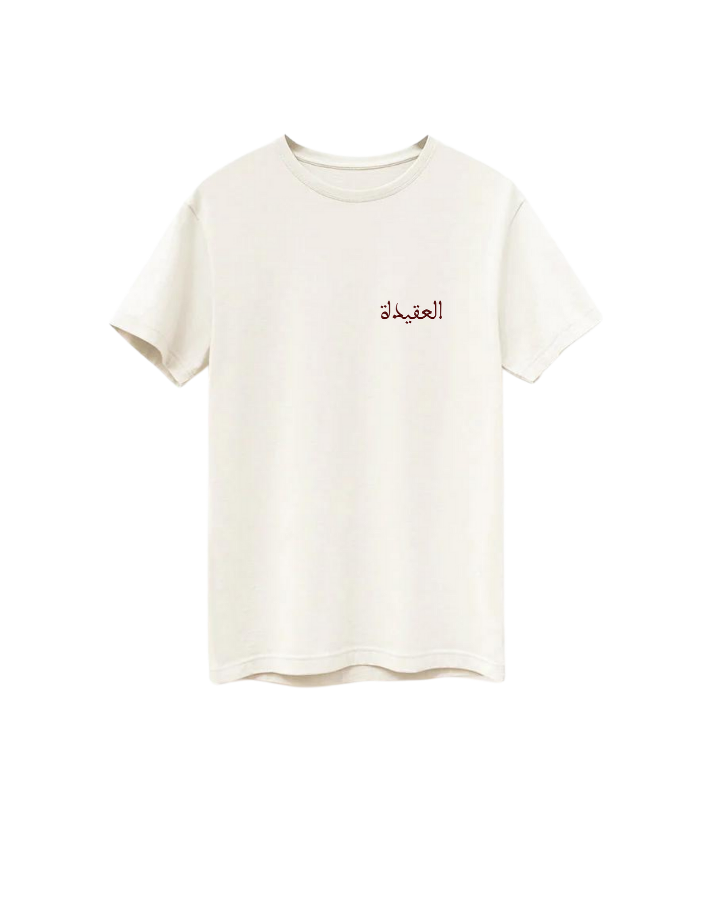 TWO TONE T-SHIRT Cream